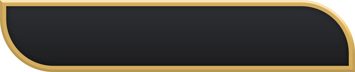 Black Button with Gold Frame. Gold Button.